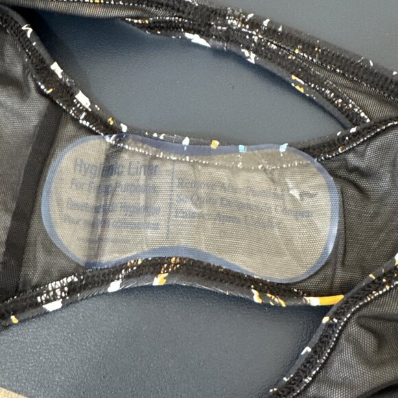 Demi Moore X Andie Women's XL The Tropez Bikini Swim Bottom Black Burst NWT - Picture 13 of 15